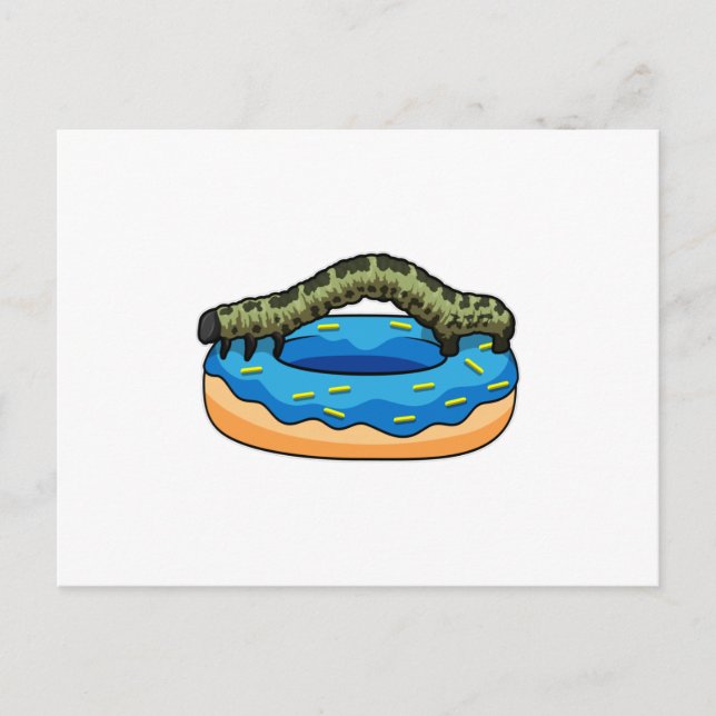 Kallmask med Munk Vykort (Framsida)