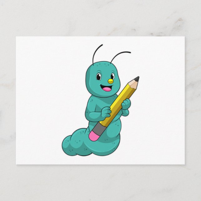 Kallmask med penna vykort (Framsida)