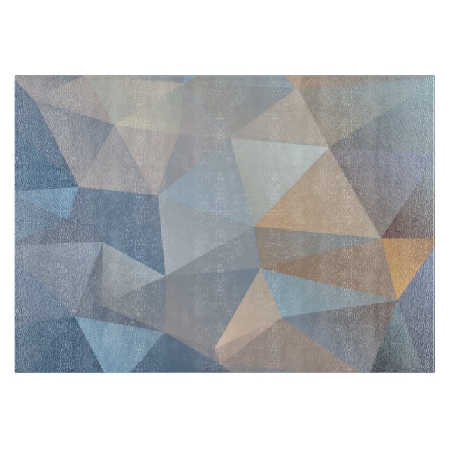 Kallt abstrakt triangelmönster (Framsidan)