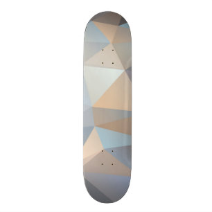 Kallt abstrakt triangelmönster skateboard bräda 20,5 cm