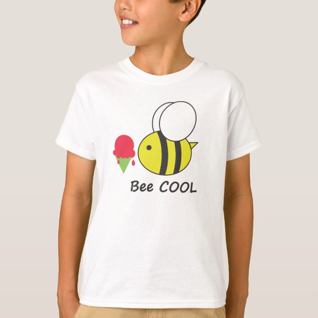 Kallt bi tee shirt (Framsida)
