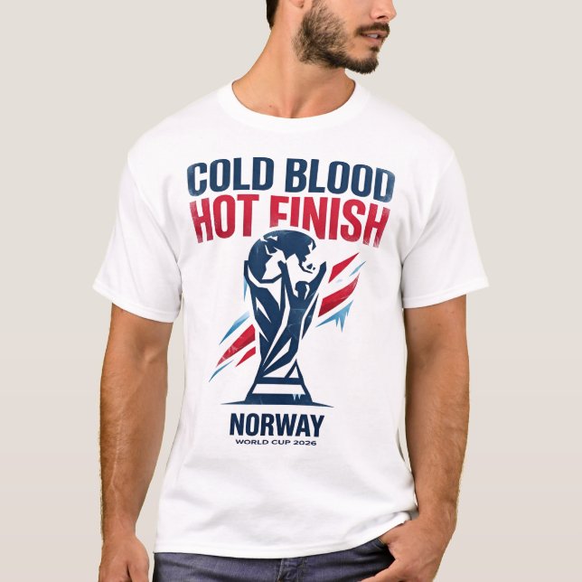 Kallt Blod Het Final T Shirt (Framsida)