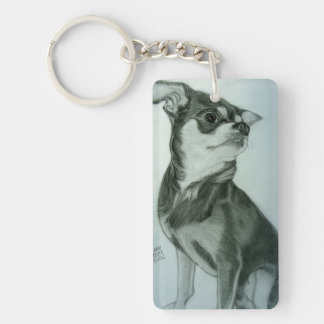 Kallt ChihuahuaKeychain konstverk vid sången Zeock