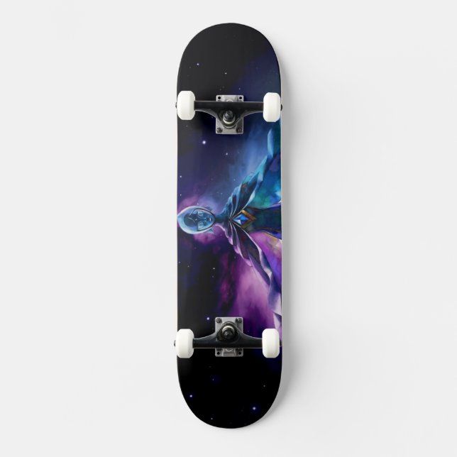 Kallt däck för designmålningskridsko skateboard bräda 21,5 cm (Framsida)
