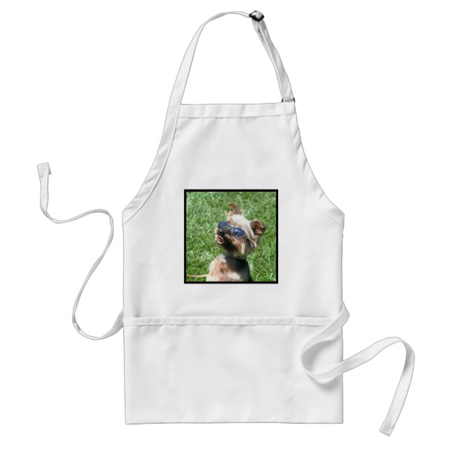 Kallt förkläde för Yorkshire Terrier (Framsidan)