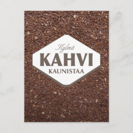 Kallt Kaffe Förskönar Postcard 4 Vykort