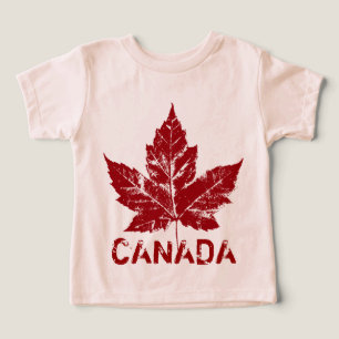Kallt Kanada för småbarn T-shirt för bebisar Kanad