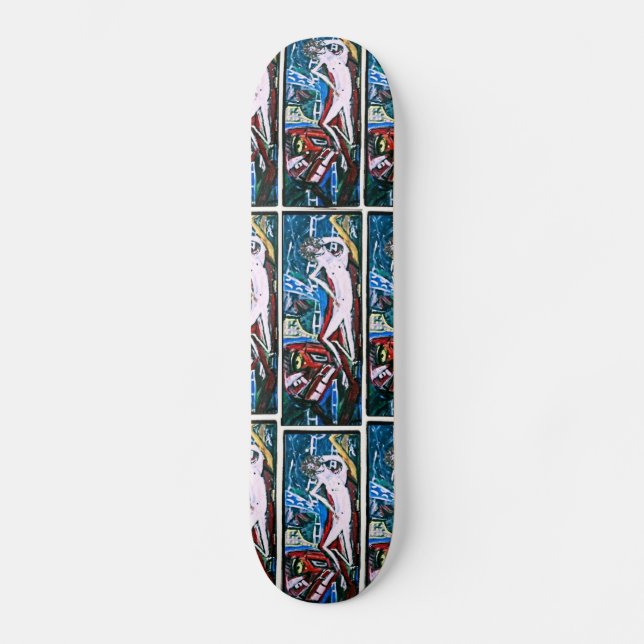 KALLT KYLA SKATEBOARD BRÄDA 19,5 CM (Framsida)