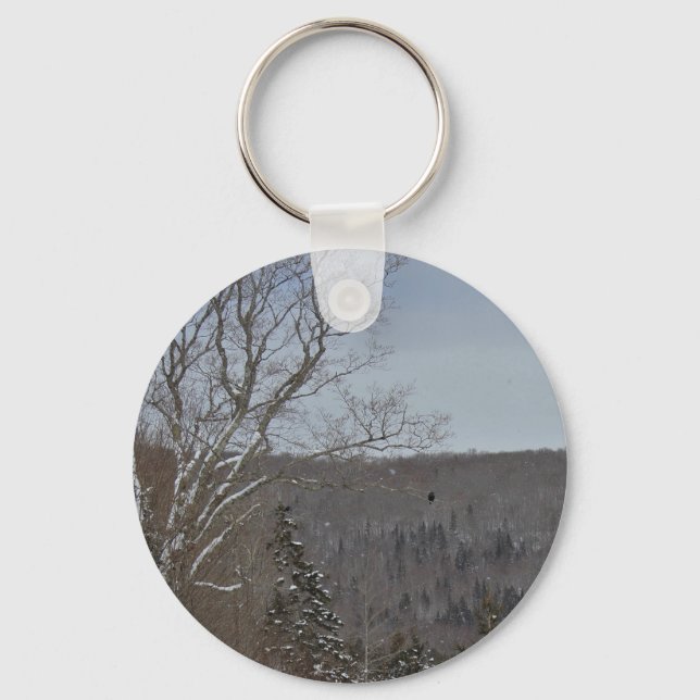 Kallt och ensamt nyckelring (Framsida)