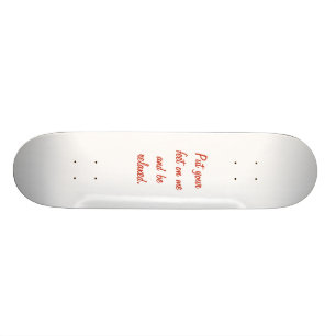 Kallt roligt citationstecken mini skateboard bräda 18,5 cm