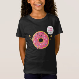 Kallt svart bekymmer för flickatShirtmunken är Tee Shirt