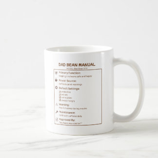 Kalm söt kaffeböna  kaffemugg