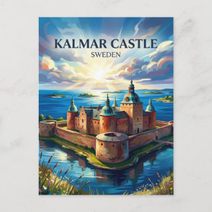 Kalmar slott Sverige Vykort