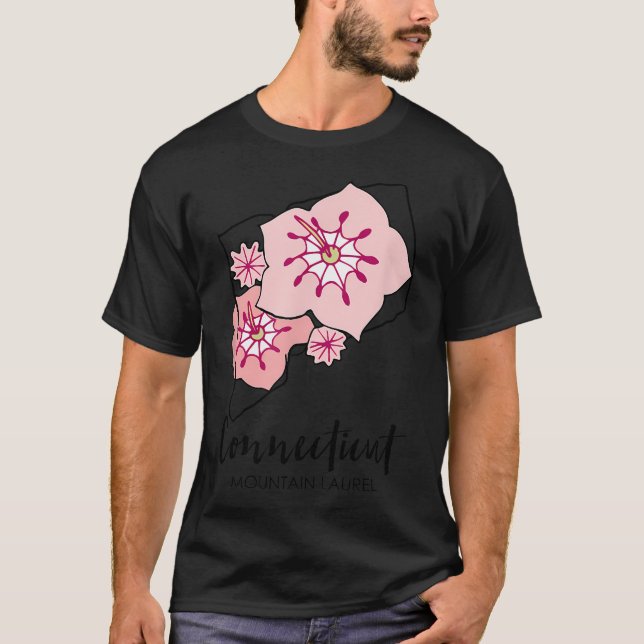 Kalmia latifolia t shirt (Framsida)