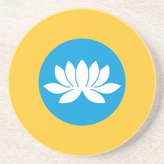Kalmykia flagga underlägg (Framsidan)