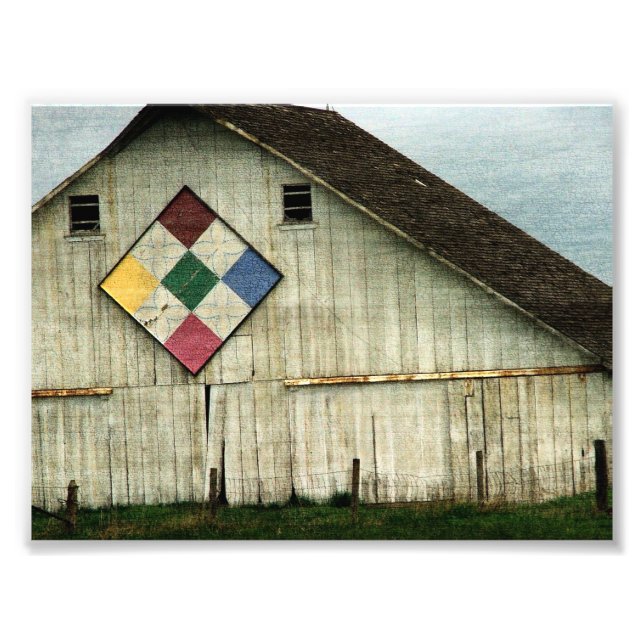 Kalona Barn Quilt Fototryck (Framsidan)
