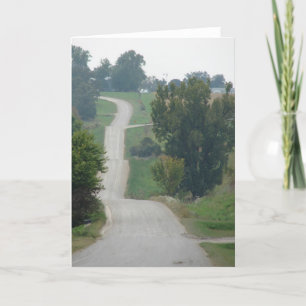 Kalona, Iowa Rural Street Kort