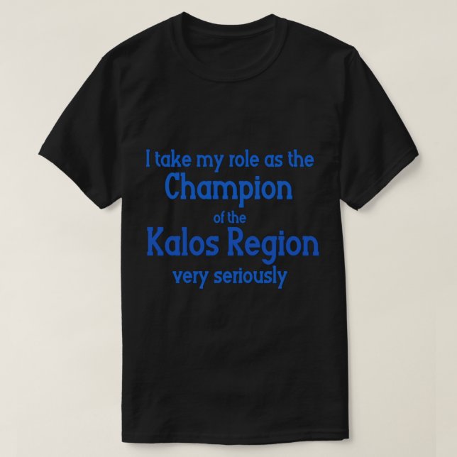 Kalos Champion T Shirt (Design framsida)
