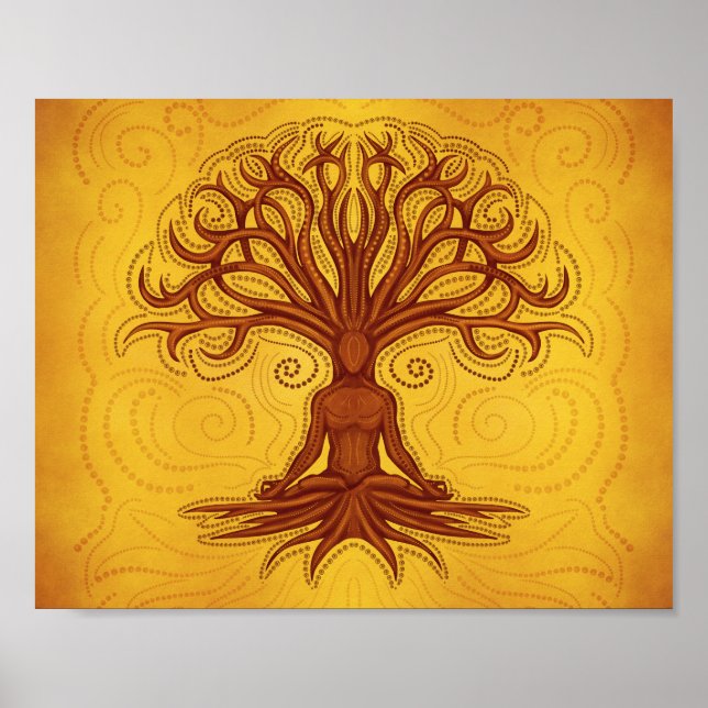 Kalpavriksha - Wishing träd Poster (Framsidan)