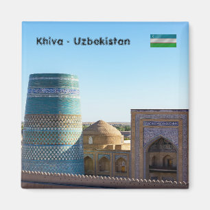 Kalta Minor Minaret - Khiva, Uzbekistan Magnet
