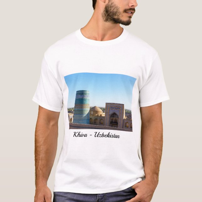 Kalta Minor Minaret - Khiva, Uzbekistan T Shirt (Framsida)