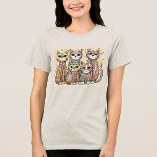 kalvande katter t shirt