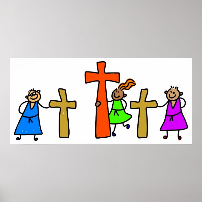 Kalvariera barn poster (Framsidan)