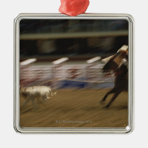Kalvtågvirke, Calgary Stampede Julgransprydnad Metall