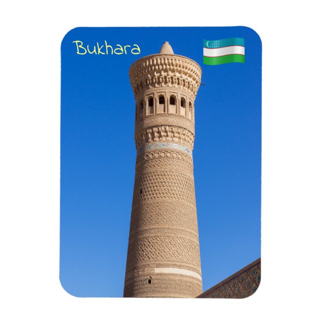 Kalyan minaret - Bukhara, Uzbekistan Magnet (Vertikal)