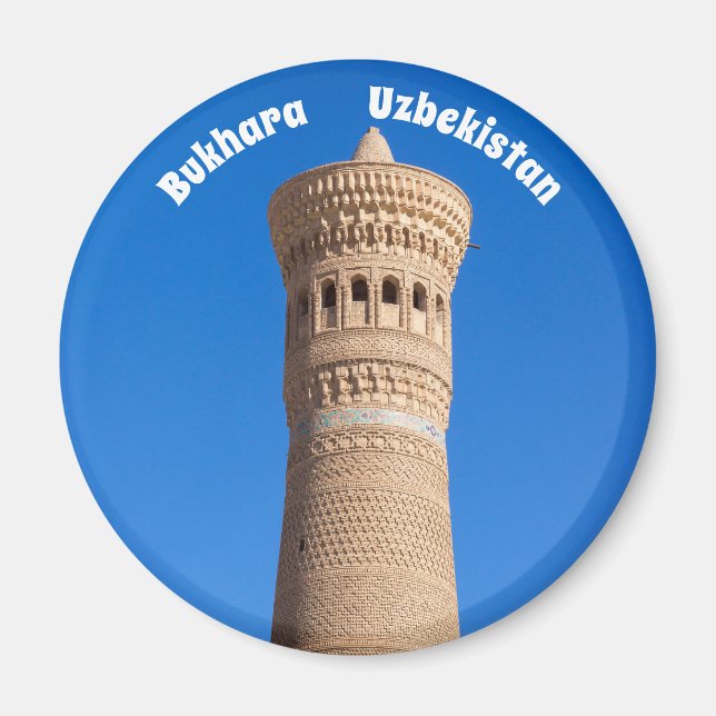 Kalyan minaret - Bukhara, Uzbekistan Magnet (Framsidan)
