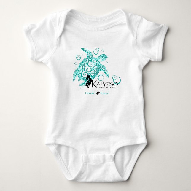Kalypso havssköldpadda tee shirt (Framsida)