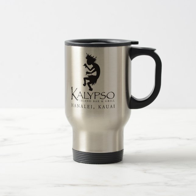 Kalypso Kane logotyp i svart Resemugg (Höger)