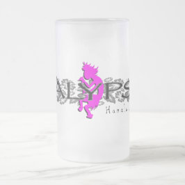 Kalypso Kane öblommigt Frostat Ölglas