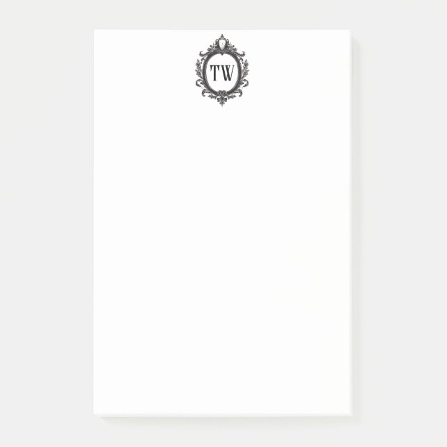 Kam med initialer post-it block (Framsida)