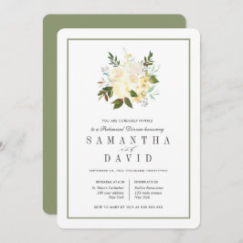 Kam + Sälj | Rehearsal-middag för organiskt Bröllo Inbjudningar