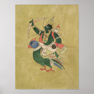 Kama, God of Love, 18th-19th century Poster