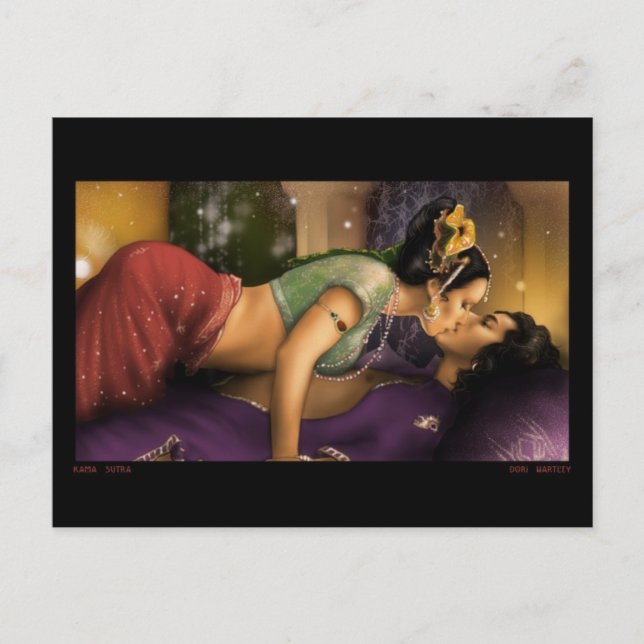 Kama Sutra Postcards Original Art Vykort (Framsida)
