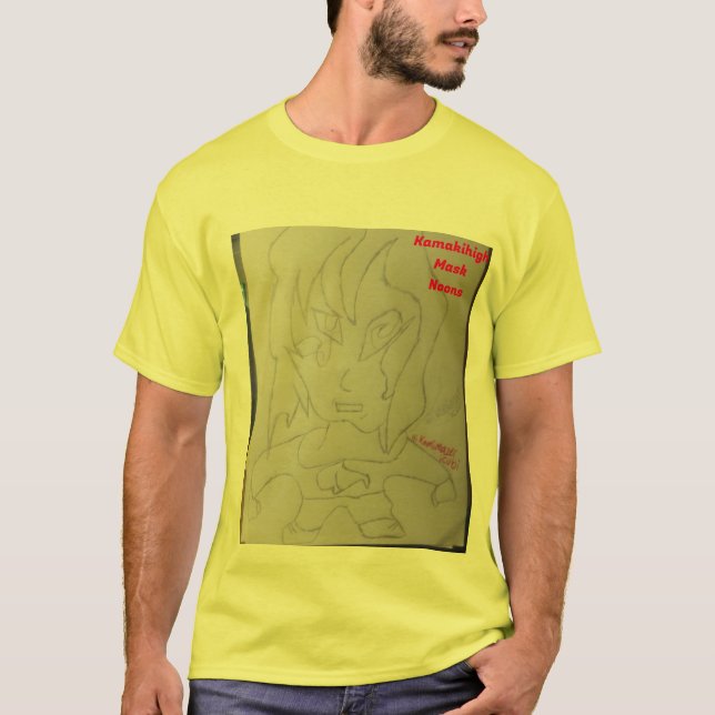 Kamakihigh Mask Noons T Shirt (Framsida)