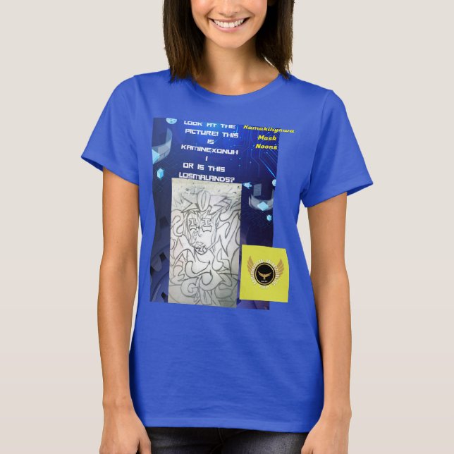 Kamakihyawa Mask Noons T Shirt (Framsida)