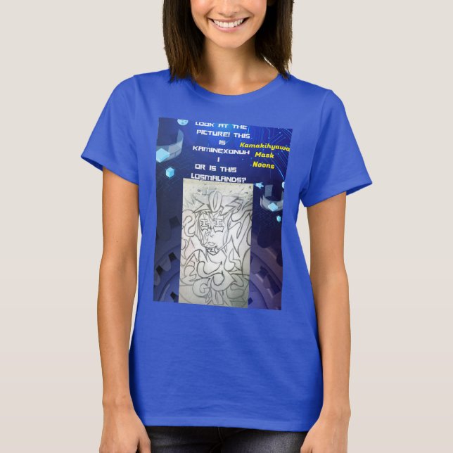 Kamakihyawa Mask Noons T Shirt (Framsida)