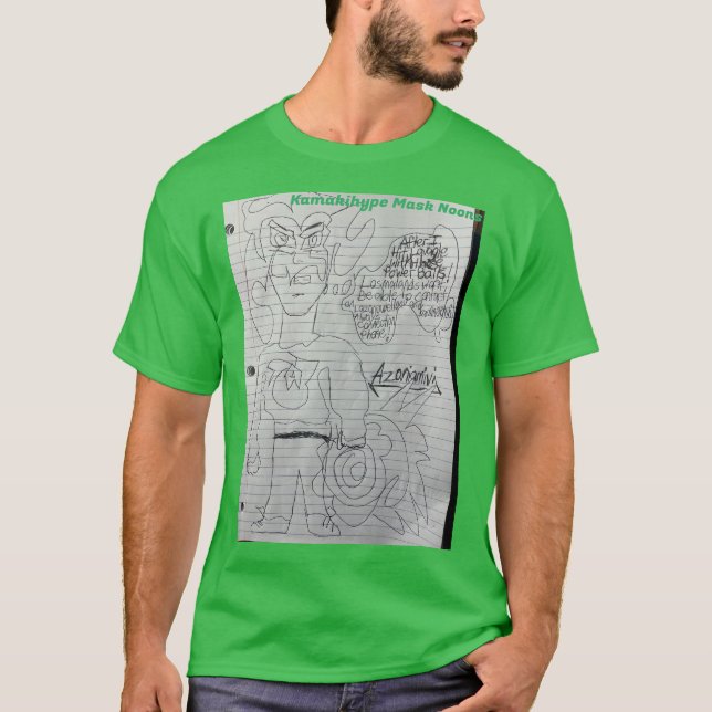 Kamakihype Mask Noons T Shirt (Framsida)