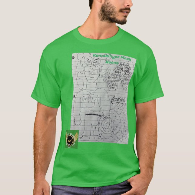 Kamakihype Mask Noons T Shirt (Framsida)