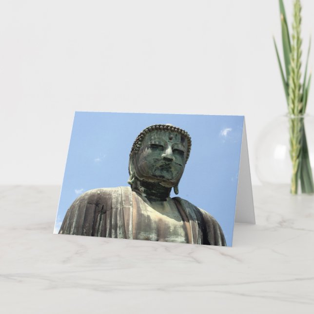 kamakura buddha staty kort (Framsida)