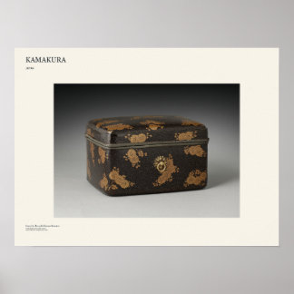 Kamakura Japan Konstaffisch Poster