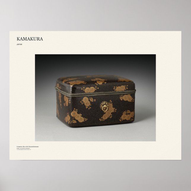 Kamakura Japan Konstaffisch Poster (Framsidan)