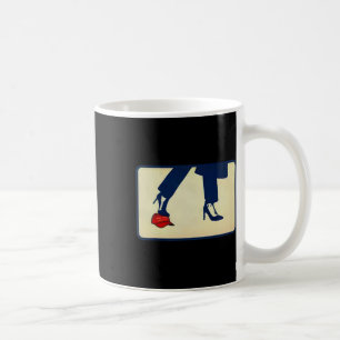Kamala 2024 Anti Mega Högklackars Step on Red Hat Kaffemugg
