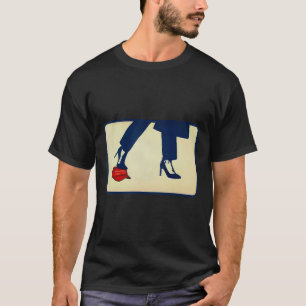 Kamala 2024 Anti Mega Högklackars Step on Red Hat T Shirt