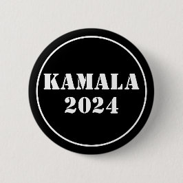 Kamala 2024 Bright Blue & White Knapp