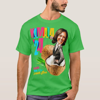 Kamala 2024 Coconut Träd T Shirt