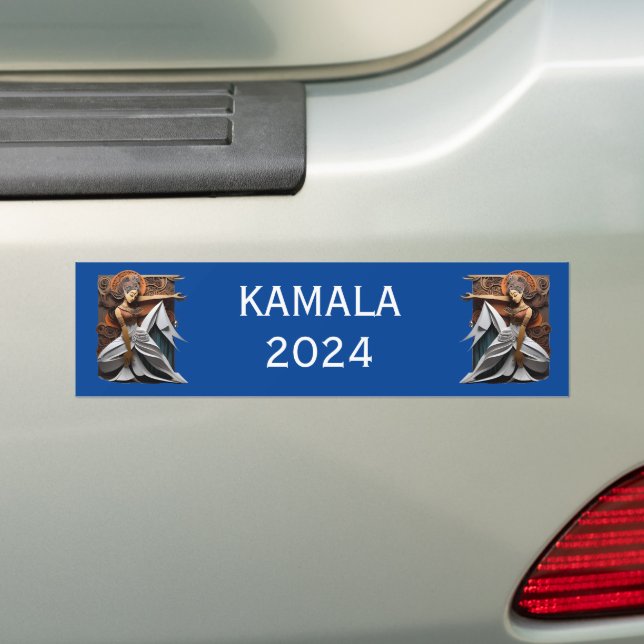 Kamala 2024 för president Thunder_Cove Bildekal (På Bil)